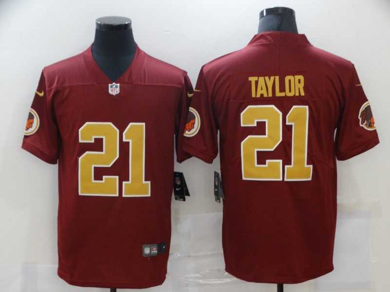 Men Washington Redskins 21 Taylor Red Nike Limited Vapor Untouchable NFL Jerseys